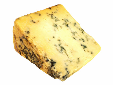 Blue cheese piece Model 3D