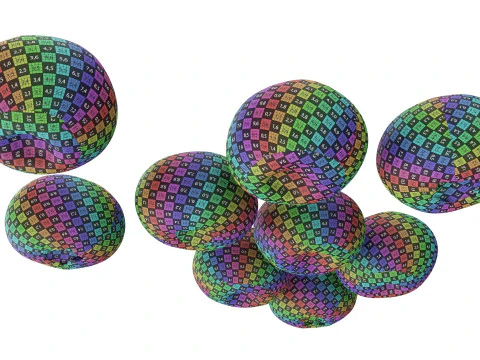 Blueberries 3D Model