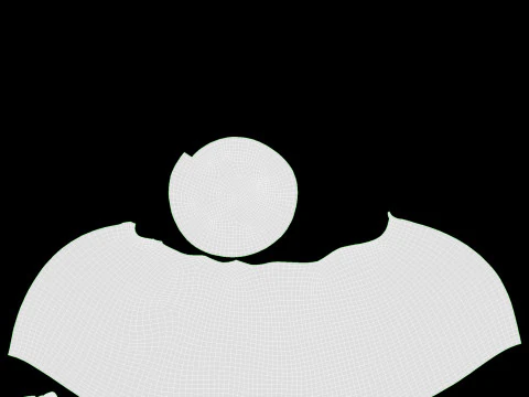 Blueberries 3D Model