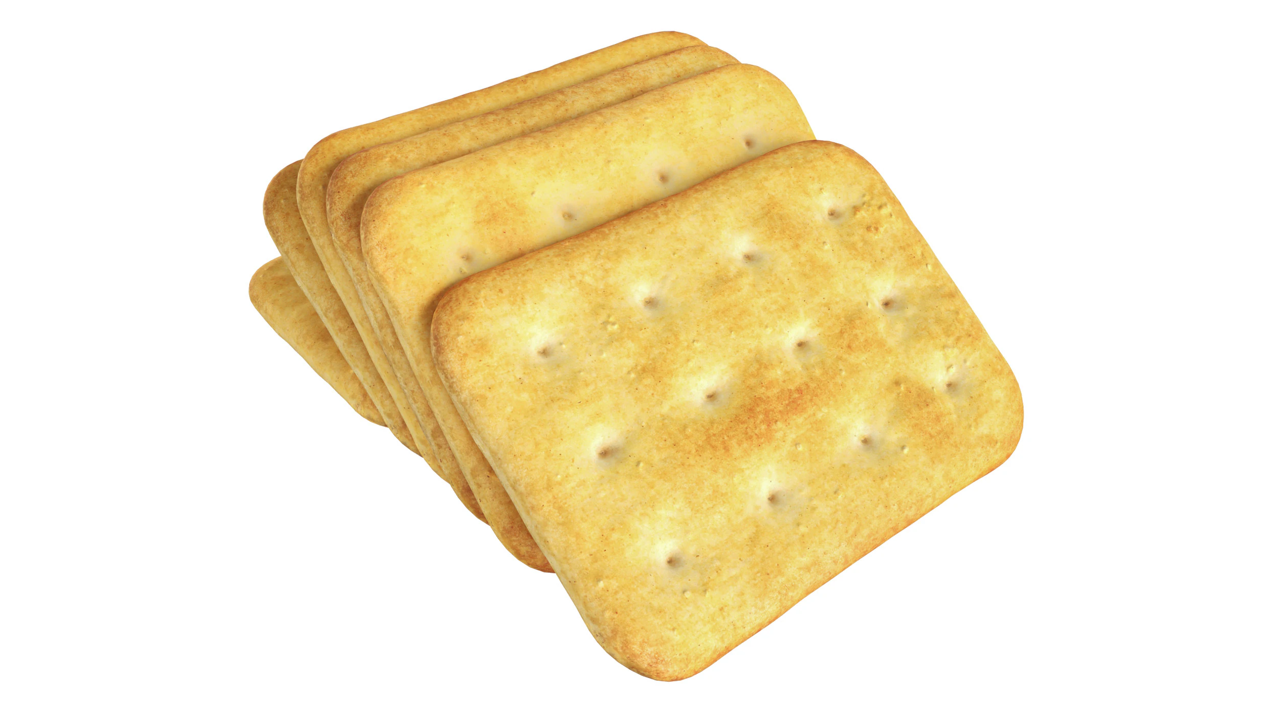 Crackers rectangle 3D Model .c4d .max .obj .3ds .fbx .stl .blend 