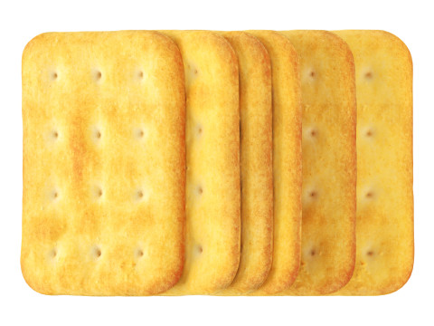 Crackers rectangle Model 3D