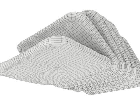 Crackers rectangle Model 3D