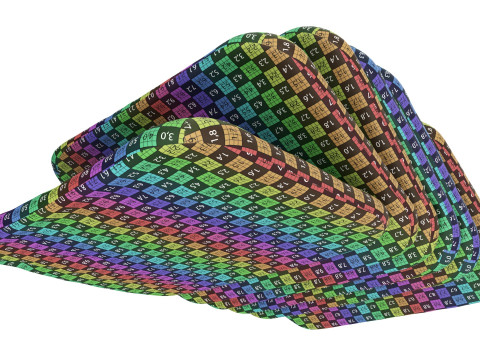 Crackers rectangle Model 3D
