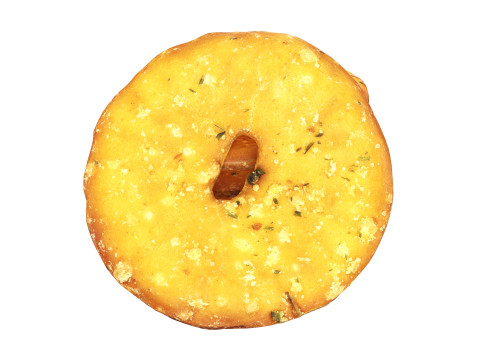 Crackers round 3D Model