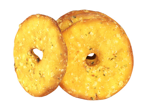 Crackers round 3D Model