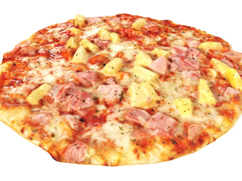 Pizza Hawaii 3D Model