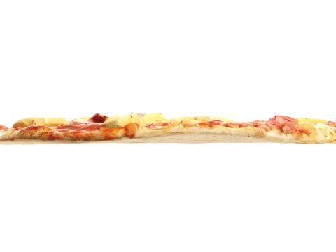 Pizza Hawaii 3D Model