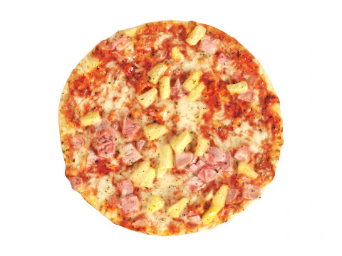 Pizza Hawaii 3D Model