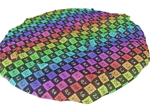 Pizza com mussarela Modelo 3D