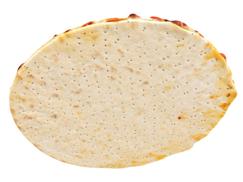 Pizza with mozzarella 3D Model