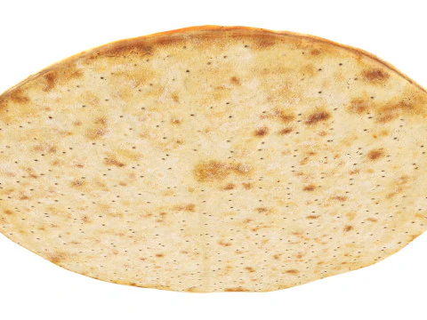 Піца з салямі та халапеньо 3D Модель