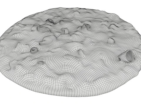 Піца з салямі та халапеньо 3D Модель