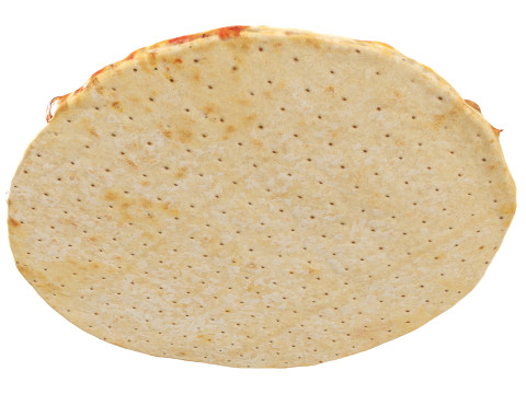 Pizza with tuna Model 3D
