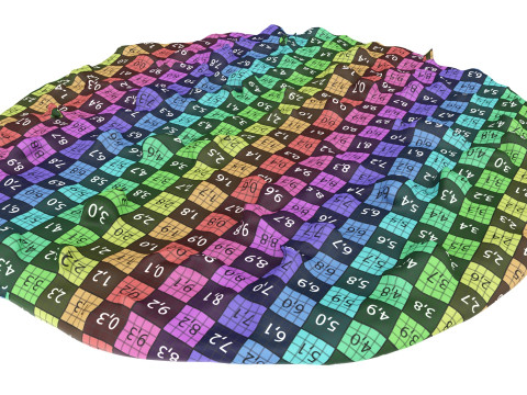 Pizza with tuna Model 3D