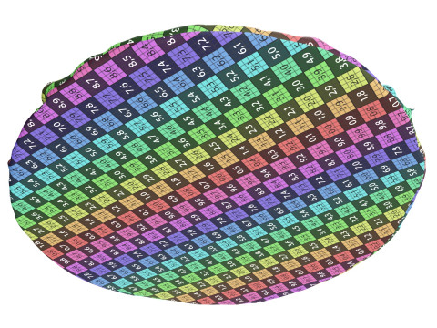 Pizza with tuna Model 3D