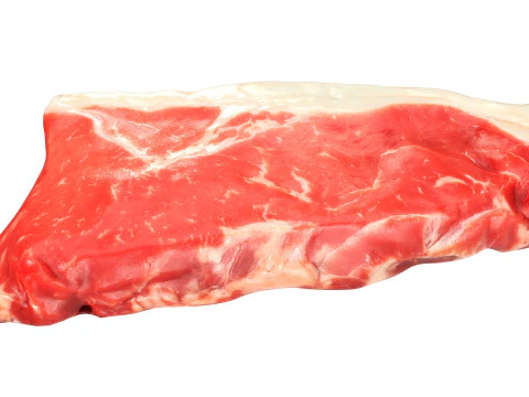 &Ccedil;iğ et biftek 01 3D Model