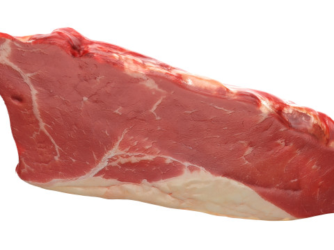 Raw meat steak 01 Model 3D