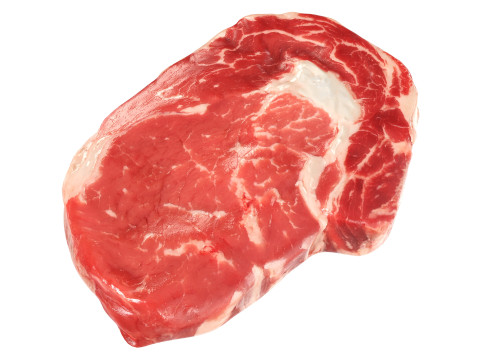 Raw meat steak 03 Model 3D