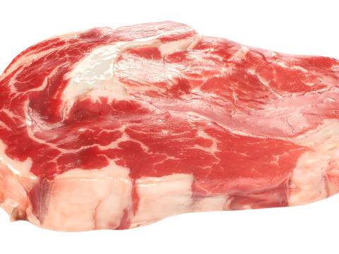 Steak daging mentah 03 Model 3D