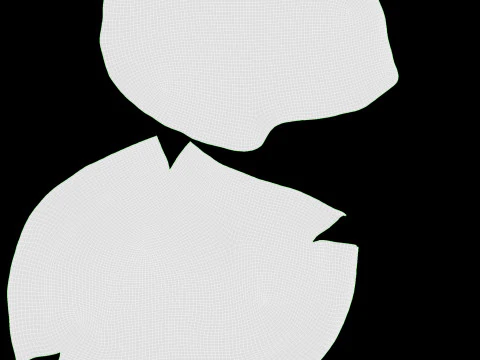 Steak daging mentah 03 Model 3D