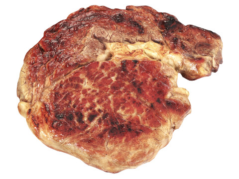 Roasted meat steak 03 3D 모델