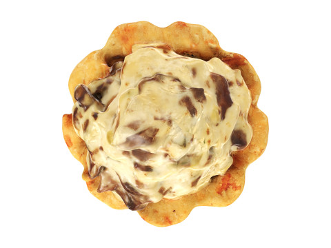 Tartelette with mushrooms 3D 모델