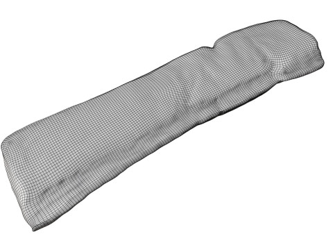 Bacon slices in packaging Modelo 3D