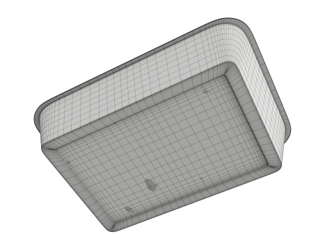 Chicken leg drumsticks retail box 3D 模型