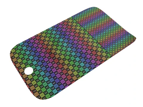 Fatias de presunto com embalagem Modelo 3D