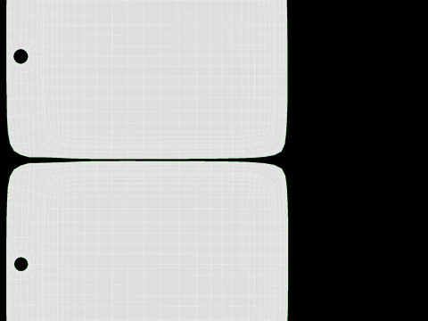 Varkenspoot Jamon plakjes met verpakking 3D Model