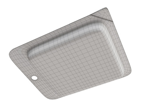 Pork sausages thin with packaging 01 3D Model