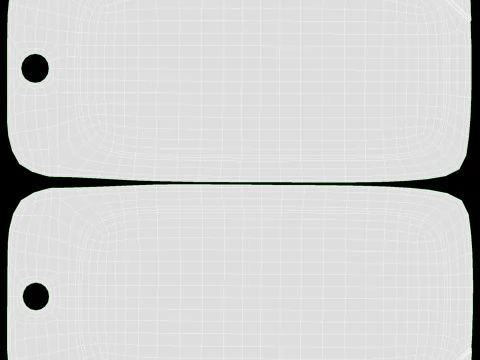 살라미 밀라노 슬라이스(포장 포함) 3D 모델