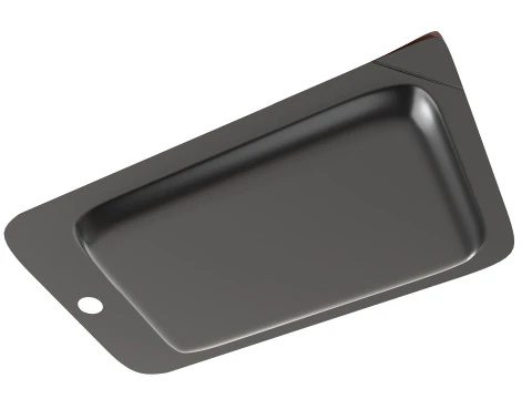 Prosciutto affettato con confezione 02 Modello 3D