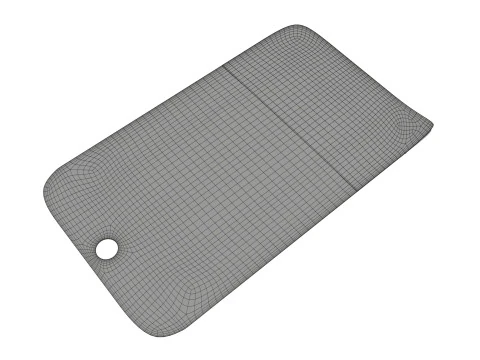 Prosciutto affettato con confezione 02 Modello 3D