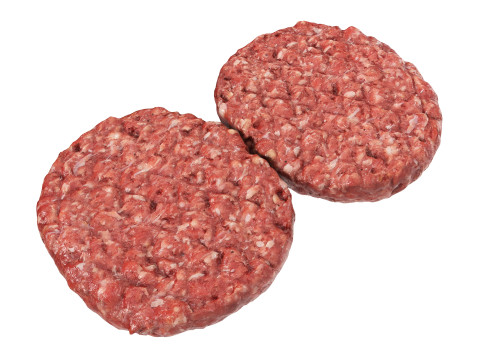 Beef cutlet raw in packaging 3D Model
