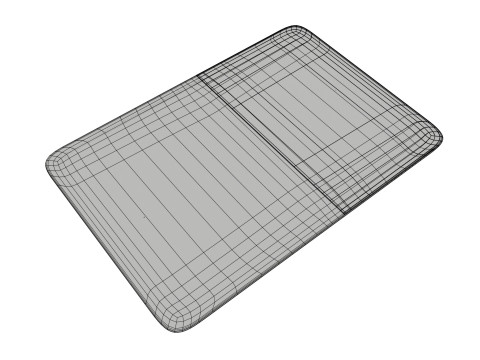 Beef cutlet raw in packaging 3D Model