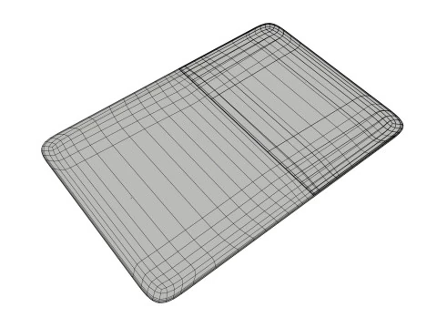 Beef cutlet raw in packaging 3D Model