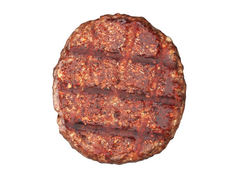 Beef cutlet roasted 3D 模型