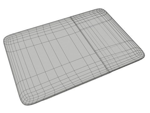 Chicken fillet raw in packaging 3D Model