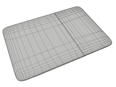 Chicken fillet raw in packaging 3D Model
