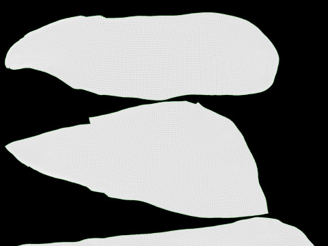 Chicken fillet raw in packaging 3D Model