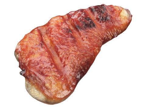 Chicken fillet roasted 3D Модель
