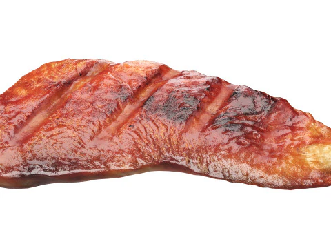 Chicken fillet roasted 3D Model