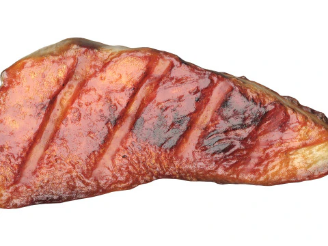 Chicken fillet roasted 3D Model