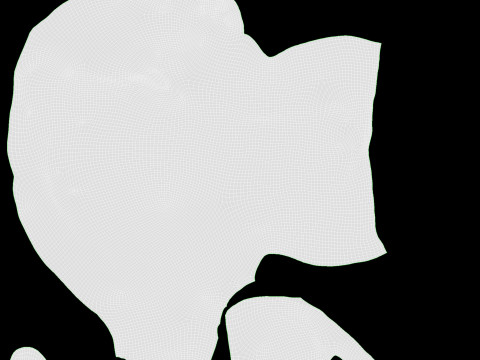 Chicken leg drumstick raw 3D 模型