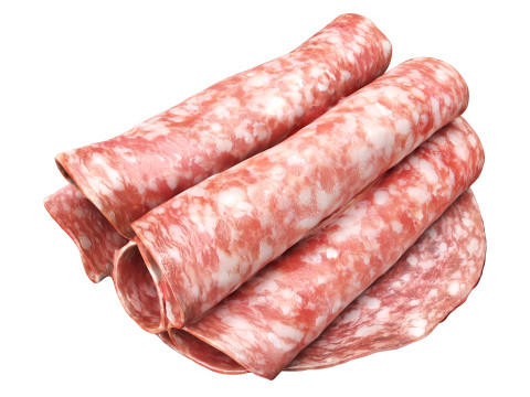 Danish Salami rolled 3D Модель