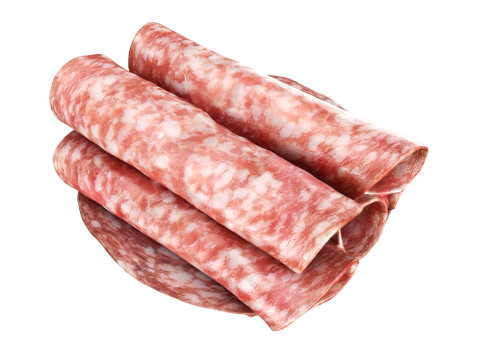 Danish Salami rolled 3D Модель