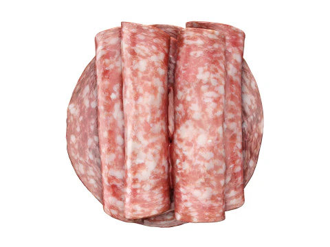 Deense Salami gerold 3D Model