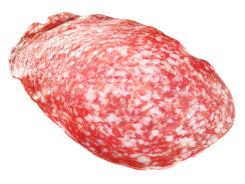 Danish Salami sliced in packaging 3D Модель