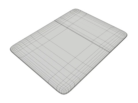Ham Prosciutto Cotto sliced in packaging 3D Model
